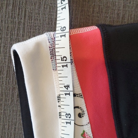 One Tooth Straight Leg 21.5" Capri Crop Pants Like the Groove Pant Crop - Picture 7 of 8